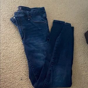 Abercrombie & Fitch Dark Blue Skinny Jeans